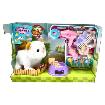 毛毛寵物 貓咪美容組  白色  1組