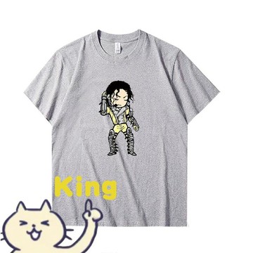 麥可傑克森 Michael JacksonT 恤 經典姿勢印花短袖 純棉透氣男女寬鬆上衣 復古潮流休閒百搭夏季穿搭