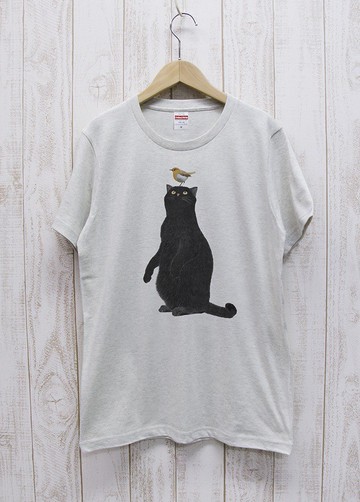Nokke Kuroneko Tee Robin Oatmeal / R018-T-OA