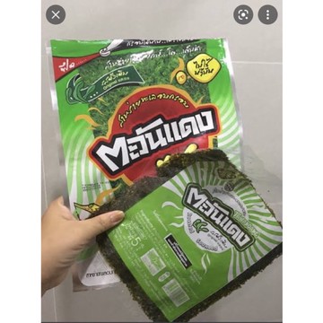 現貨 出清 泰國🇹🇭 熱銷紅太陽 /海苔香酥烤海苔 /海苔片內12片*38.4g