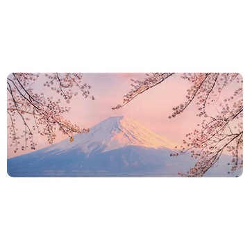 超大遊戲滑鼠墊  富士山櫻花  1個