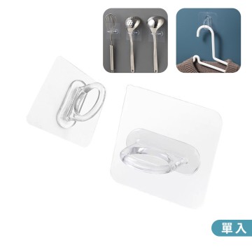 多功能圓環掛勾 【E032】 噴瓶掛架 伸縮桿掛架 黏貼掛勾 透明掛勾 洗手乳收納架 牆壁掛勾 窗簾桿掛鉤 置物架 廚具收納 支撐桿掛架 瓶掛架 圓孔掛勾 圓形掛勾 噴瓶掛勾 收納掛架 免打孔掛勾 掛勾貼 生活用品 收納用品