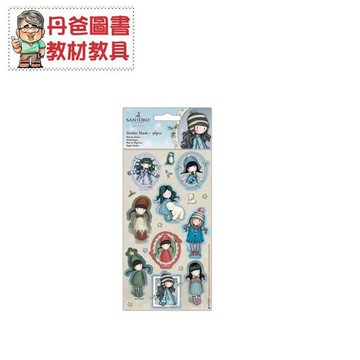 【貝登堡】英國G娃貼紙GOR804900(2張/組)[現貨]