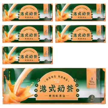 Teavoya 嘉柏茶業 港式奶茶專用紅茶包 50g x 2包  6入