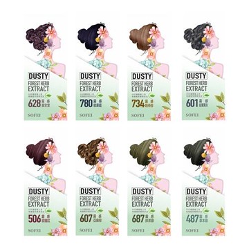 SOFEI 舒妃 型色家植萃添加護髮染髮霜(50mlx2劑)『STYLISH MONITOR』D007543