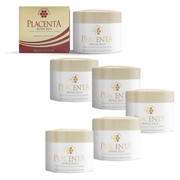 澳洲 Golden Hive 胎盤素蜂王漿綿羊霜含維他命E 6入組100g