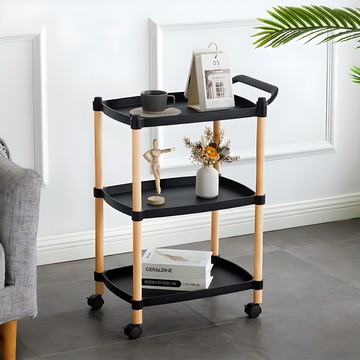 21C Trend 三層推車  3層  黑色