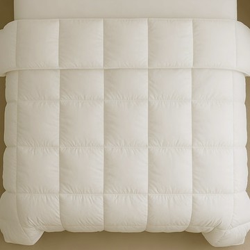 羽毛被 D90 1.2kg  雙人  白色