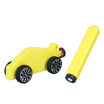 「藍象科學小實驗」磁力斥力小車科技小製作手工diy材料包幼稚園課steam實驗推薦