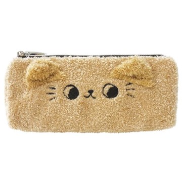 O Cat 軟毛貓三角筆袋