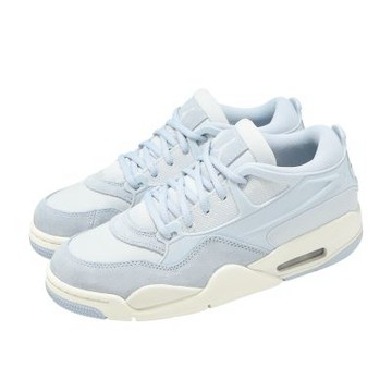 Nike 休閒鞋 Wmns Air Jordan 4 RM 女鞋 藍 喬丹 低筒 FQ7940-010