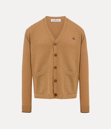 Vivienne Westwood Alex Cardigan Merino Wool / Cashmere Camel XL Men