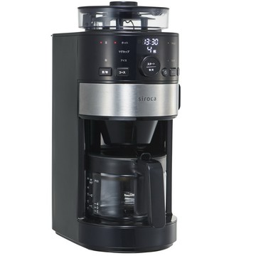 siroca石臼式全自動研磨咖啡機sc-c1120k-ss