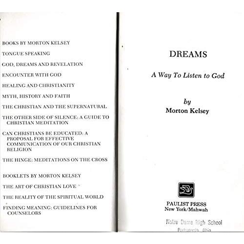 Dreams: A Way to Listen to God