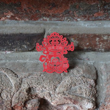 麥麥大節慶-福德正神 紙雕書籤 | 文化節慶 開運祈福 文具送禮