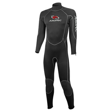 【【蘋果戶外】】AROPEC DS-5B130-1M-4Z-3mmN BK Neoprene 男長袖長褲防寒衣 亞洛沛 台灣製
