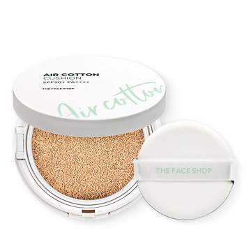 THE FACE SHOP 輕透修膚羽絨氣墊SPF50+ PA++++#203(12g)-期效202608