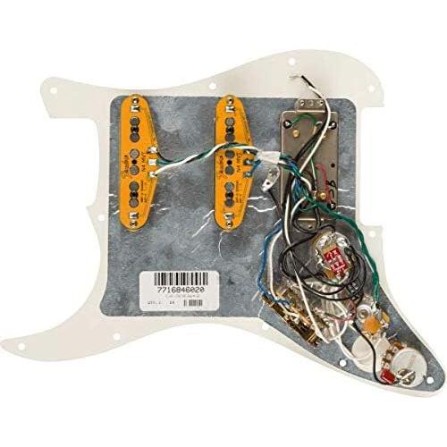 フェンダーギターパーツ Pre-Wired Strat Pickguard, Shawbucker Bridge Gen Noiseless Ne