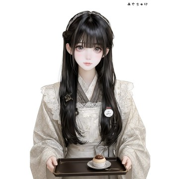 【9 月新品】07-141-0049 人物貼紙 幻想復古浪漫喫茶
