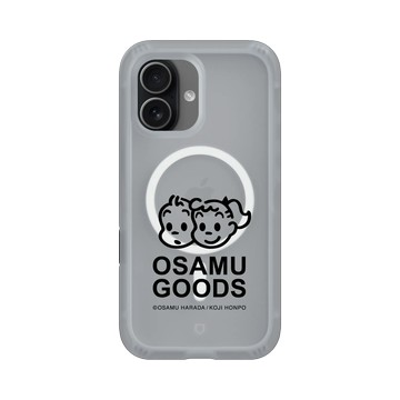 iPhone 17 AirX 流變灰 - OSAMU GOODS - 經典系列-LOGO