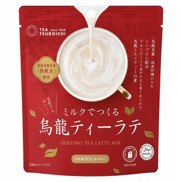 TEA TSUBOICHI 烏龍拿鐵茶粉 沖泡用  80g  1個  1個裝