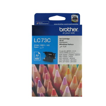 BROTHER LC73C 原廠藍色墨水匣 單入 多入優惠 公司貨