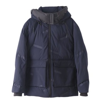 冬季新款 男士羽絨服連帽戶外白鴨絨保暖舒適外套寬松 速系列