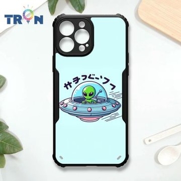 TRON iPhone 13 Pro Max 飛碟外星人 四角防摔 機甲殼 軟硬殼 手機殼