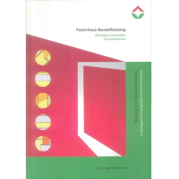 Passivhaus-Bauteilkatalog -9783211297636 絕版英文設計書 [建築人設計人的店-上博圖書]