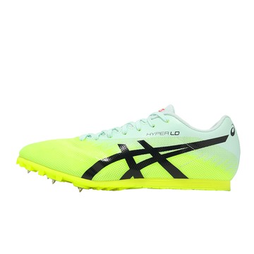 Asics 亞瑟士 田徑釘鞋 Hyper LD 6 男鞋 黃 黑 中長距離 可拆式 緩衝 亞瑟士