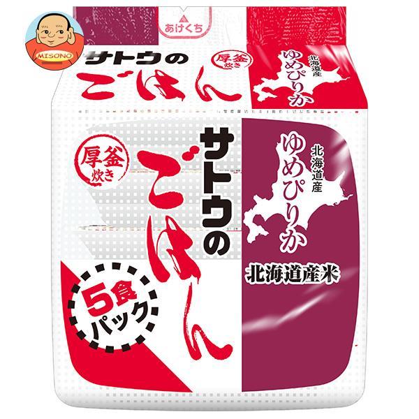 サトウ食品 サトウのごはん 北海道産ゆめぴりか 5食パック (200g×5食)×8個入