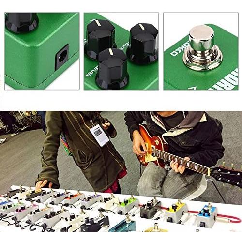 Guitar Effects Pedal, KOKKO FOD3 Aluminum Alloy Mini Overdrive Effect Pedal 6.35mm Jack for Guitars