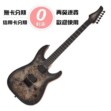 分期免運 Schecter C-6 Pro CB 漸層炭紋 原木樹瘤 無搖座 電吉他【唐尼樂器】