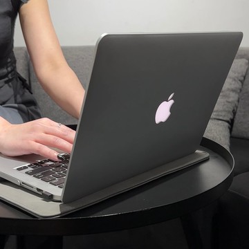 【冷灰裸感銀色】磨砂MacBook 保護套