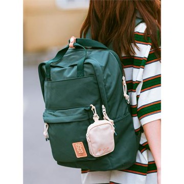 CANVAS REPUBLIC帆布共和國聯名款雙肩包女歪歪包書包電腦背包男