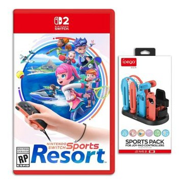 NS2 Nintendo Switch 運動 度假勝地 中文版+ NS2專用運動配件組