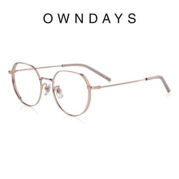 OWNDAYS +NICHE系列 文青金屬款光學眼鏡(NC3027C-3A C4)