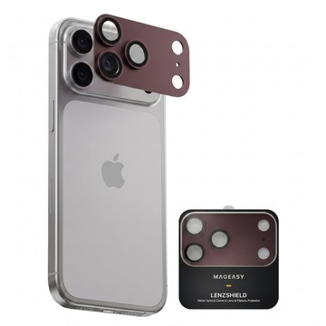 MAGEASY LenzShield 金屬光學級鏡頭相機島保護框 星雲色  iPhone 18 Pro Max  1個