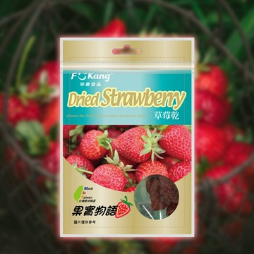 果實物語 草莓乾(60g) 果乾 休閒零食 點心 零嘴 下午茶 旅遊  草莓 即食 天然【三哥嚴選】DS025613