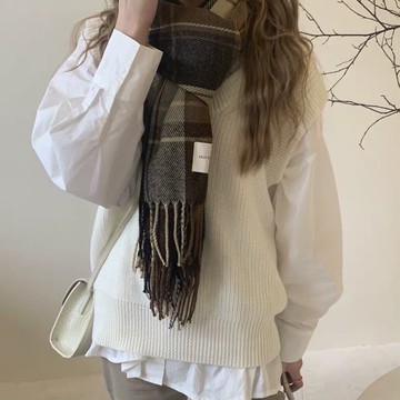 現貨🔥Ringo🇰🇷正韓self service 羊毛圍巾🥺