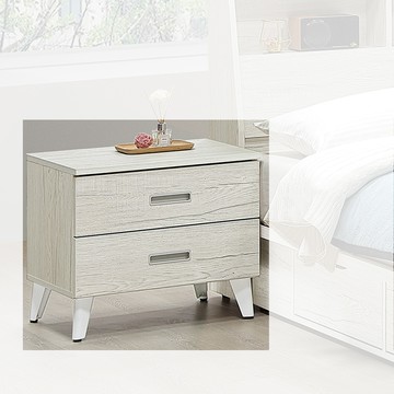 【顛覆設計】薇艾兒淺橡木色1.7尺床頭櫃