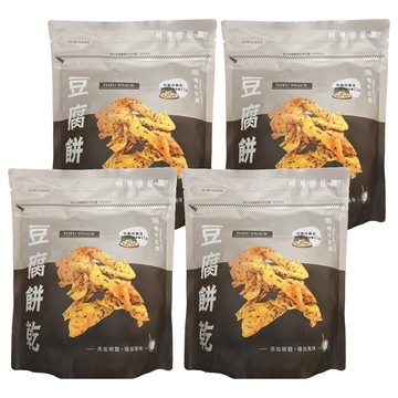 明月豆腐 豆腐餅乾 椒鹽口味  4個  150g