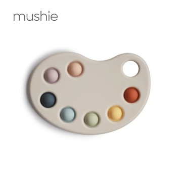 【mushie】矽膠調色盤按壓玩具✨送禮首選✨新生禮✨彌月禮✨育兒好物