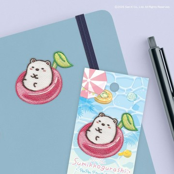 JzFun / 角落小夥伴 刺繡裝飾貼(白熊)
