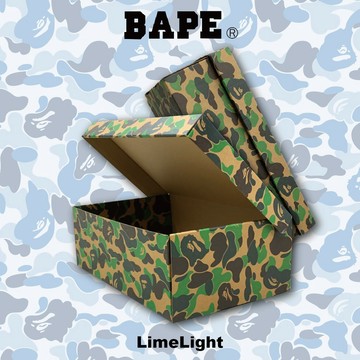 ☆LimeLight☆ A Bathing APE BAPE ABC STORAGE BOX 紙盒 收藏品 紙箱
