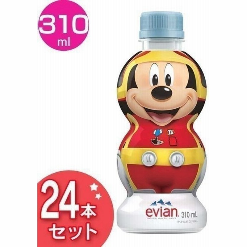 24本入り Evianエビアントーテムディズニーボトル Pet310ml 伊藤園 D 通販 Lineポイント最大0 5 Get Lineショッピング