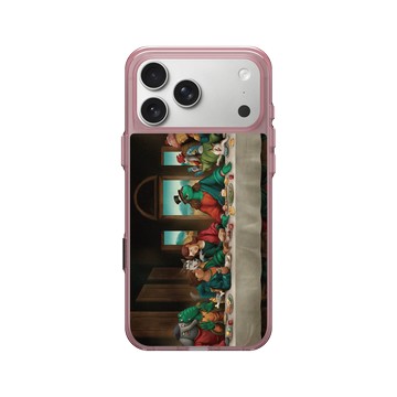 iPhone 17 Pro Max Clear (相機按鈕) 晶醺玫 - 怪奇事物所 Incrediville - 最後的晚餐