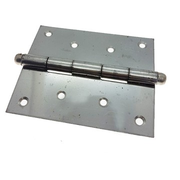 HI025 白鐵鉸鍊 4"×1.5mm（單片25元）丁雙 4英吋 10公分後鈕 鋁門後鈕 插心後鈕 旗型 活頁 鉸鏈鋁