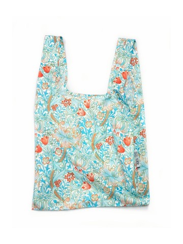 【Simple zone】英國Kind Bag-環保收納購物袋-中-William Morris聯名