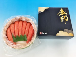 前田海産 金印辛子明太子 500g 送料無料 タラコ たらこ めんたいこ 魚介 海鮮 魚卵 お取り寄せ グルメ